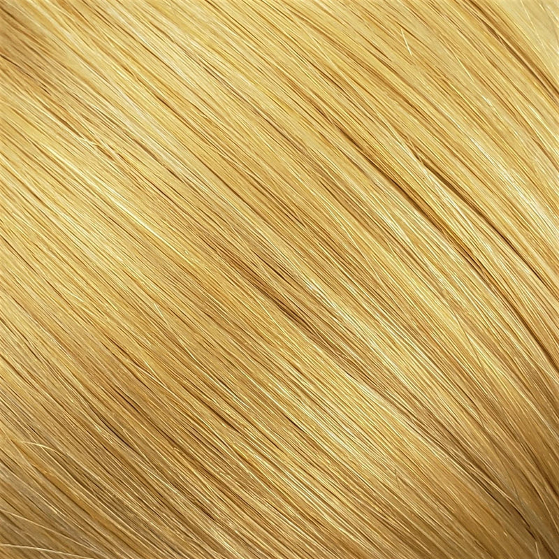 M Tip 22 Bodywave Hair Extensions Pale Golden Platinum Pale