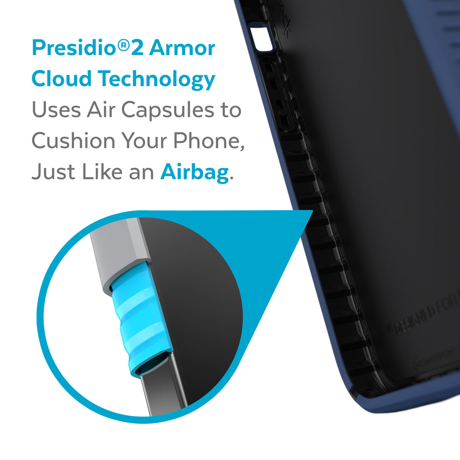 Speck Presidio 2 Grip for iPhone 13 / iPhone 13 Pro / iPhone 13 Pro Max | Lifetime Warranty