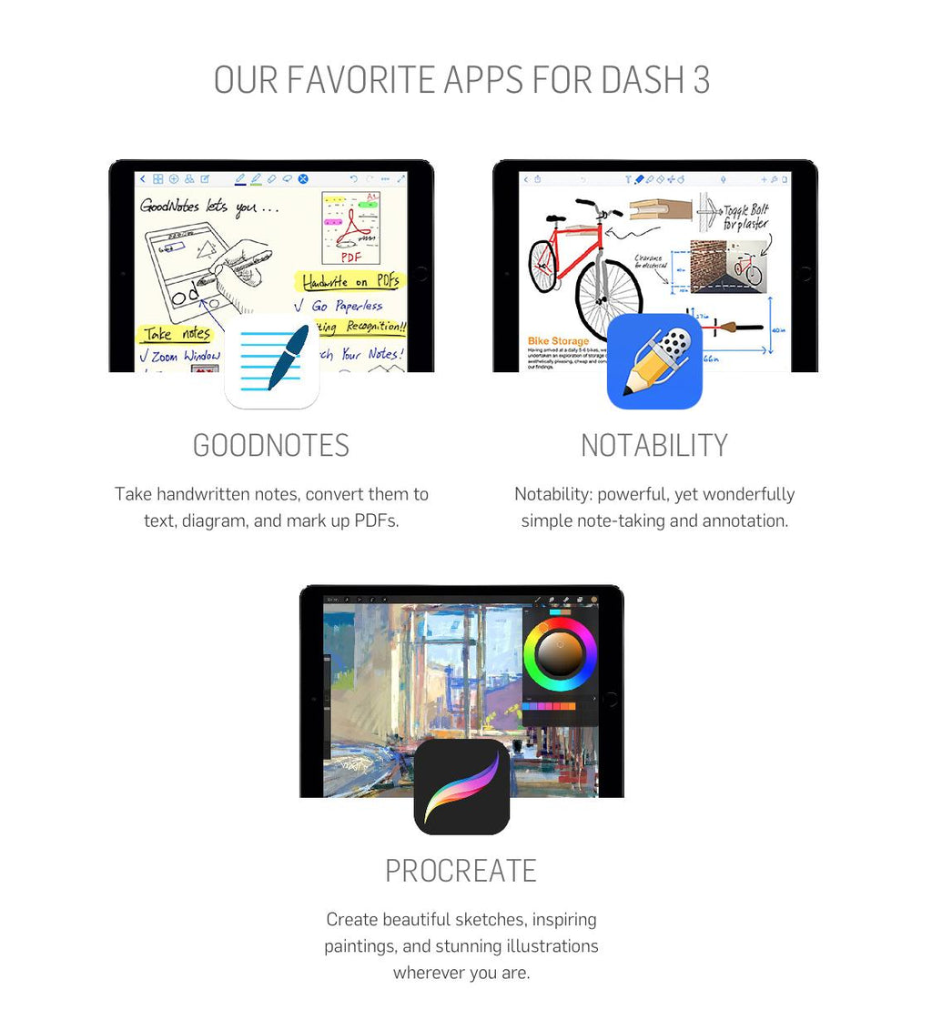 adonit dash 3 on ipad 5th generation