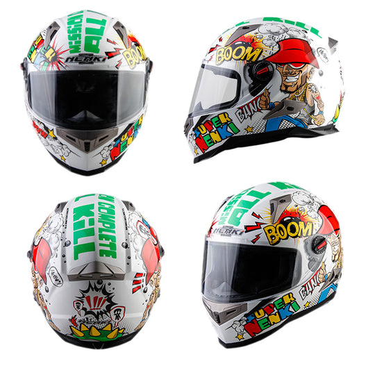 full face helmet graphics