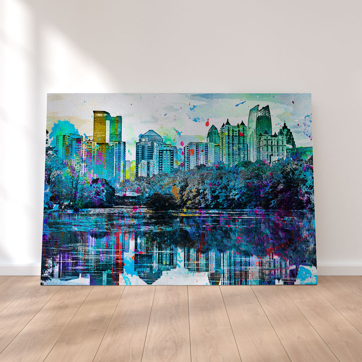 Abstract Atlanta Canvas Set Legendary Wall Art