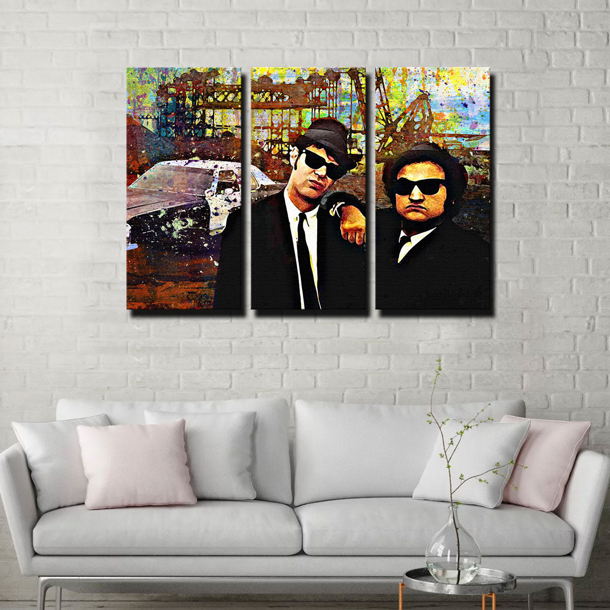 Blues Brothers Canvas Set Legendary Wall Art