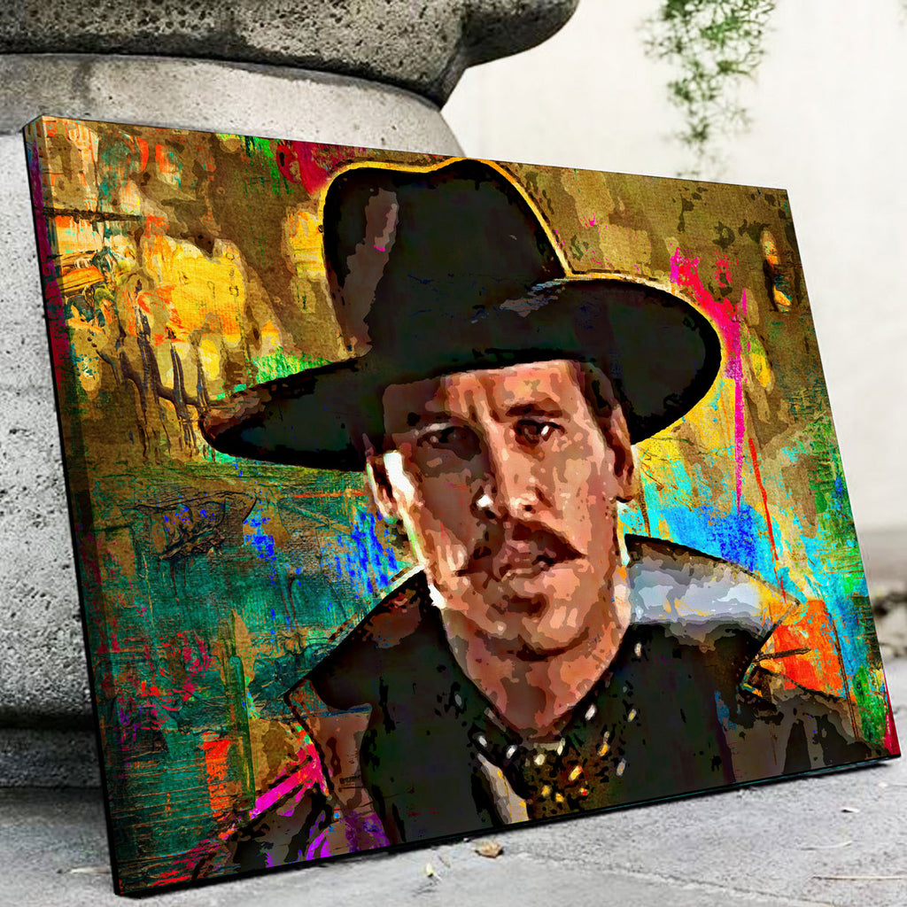 Doc Holliday Canvas Set – Legendary Wall Art