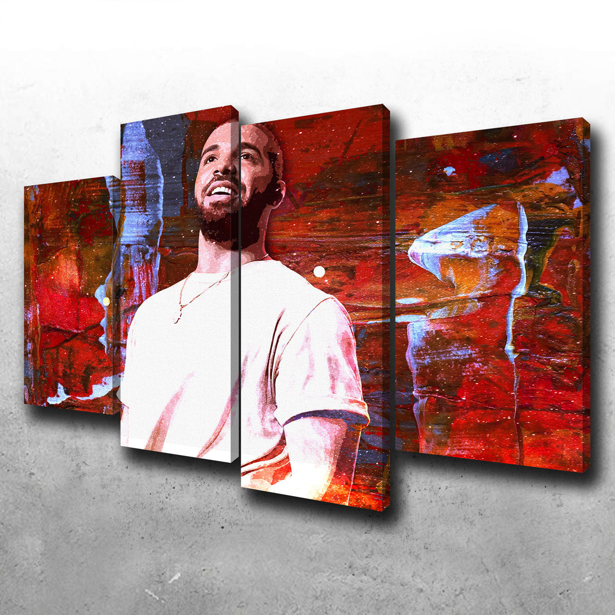 Drake Abstract – Legendary Wall Art