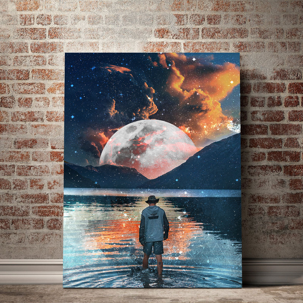 Jumping Fish 5 Piece Canvas Set