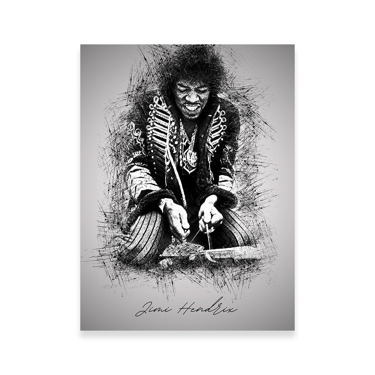 Jimi Hendrix Canvas