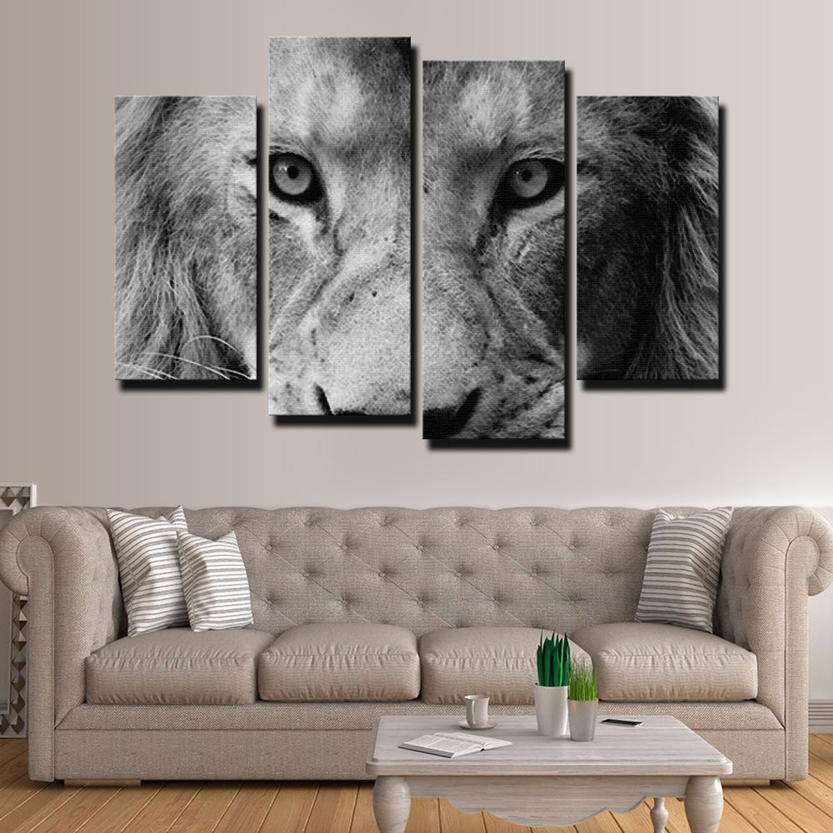 Lion Canvas Set – Legendary Wall Art
