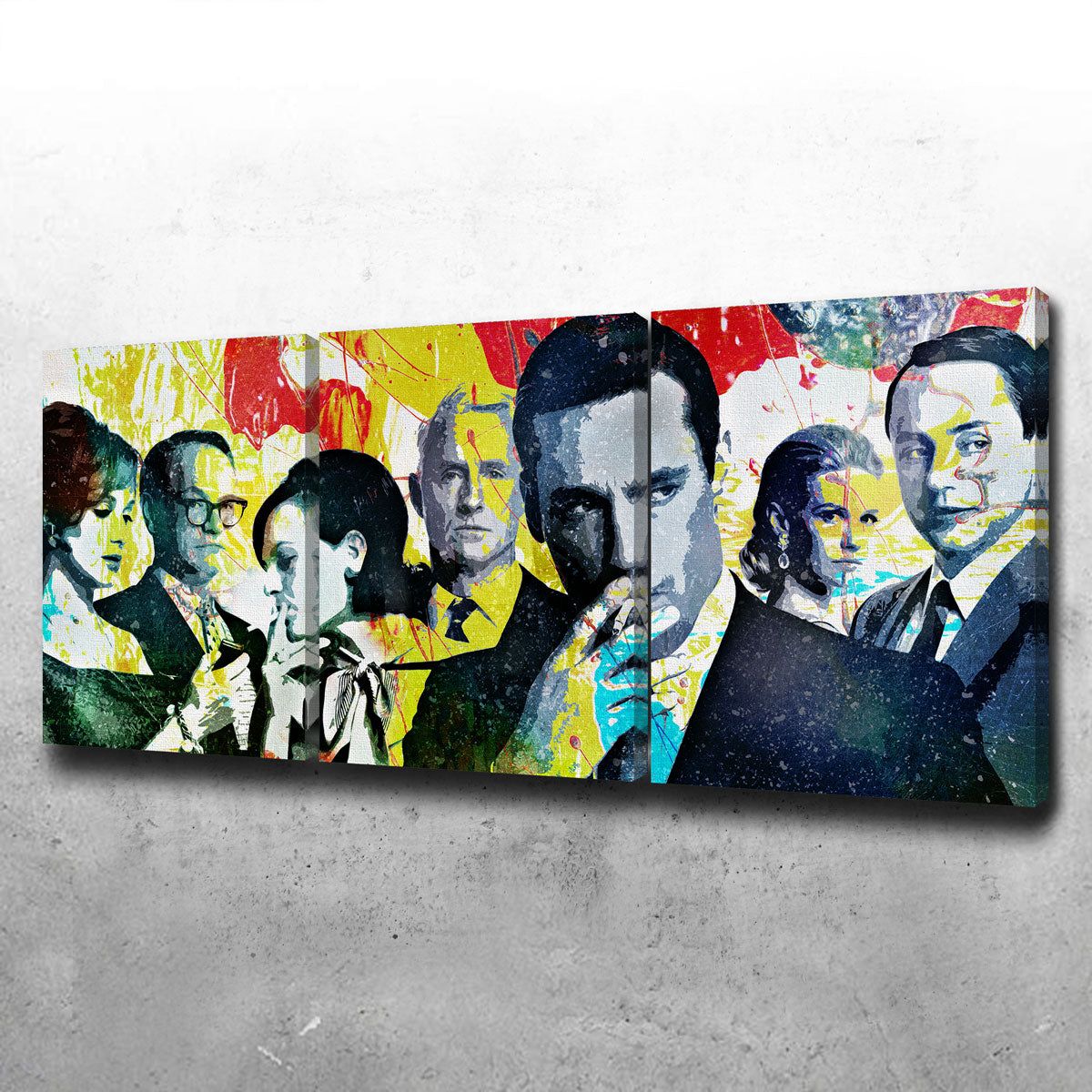 Mad Men Canvas Set Legendary Wall Art 