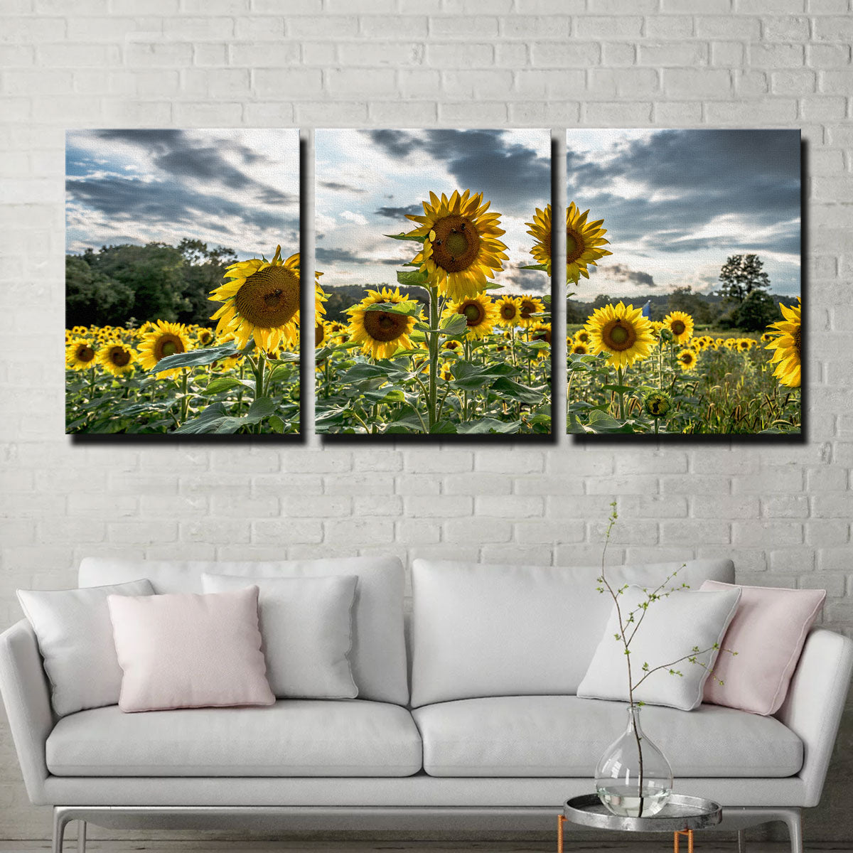 Sunflowers Canvas Set – Legendary Wall Art