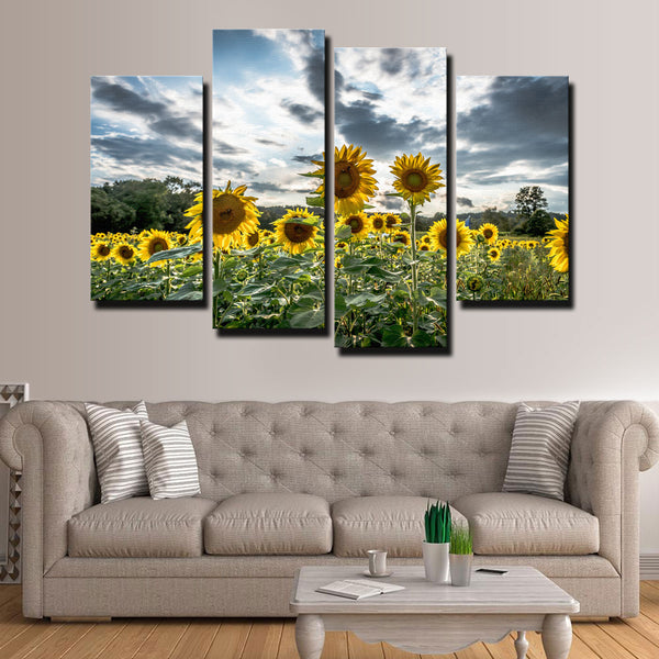 Sunflowers Canvas Set – Legendary Wall Art
