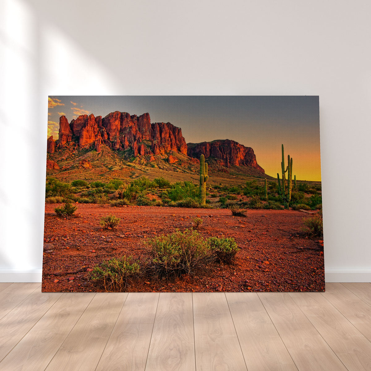 Superstition Mountains Sunset – Legendary Wall Art