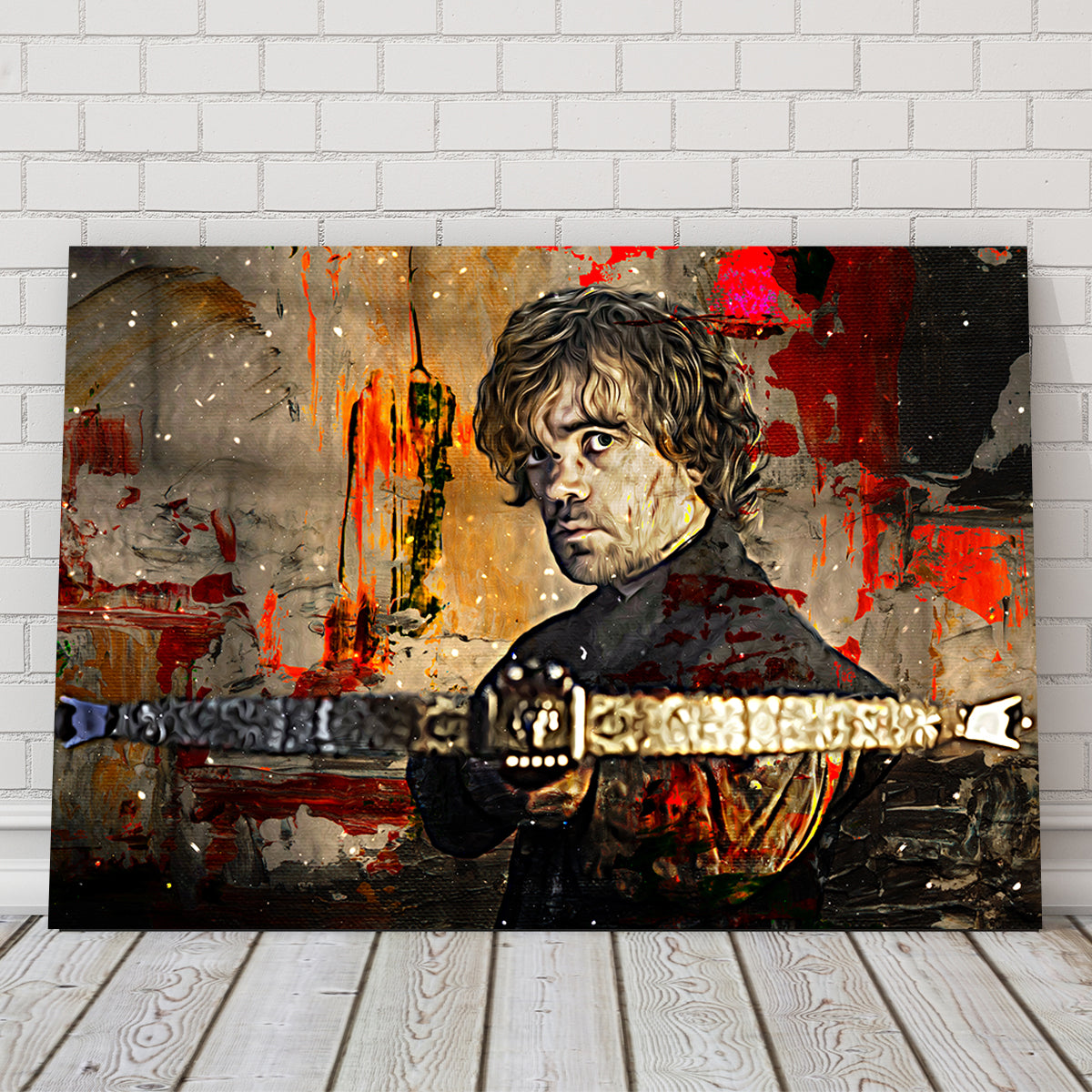 Bjorn Ironside' Poster, picture, metal print, paint by