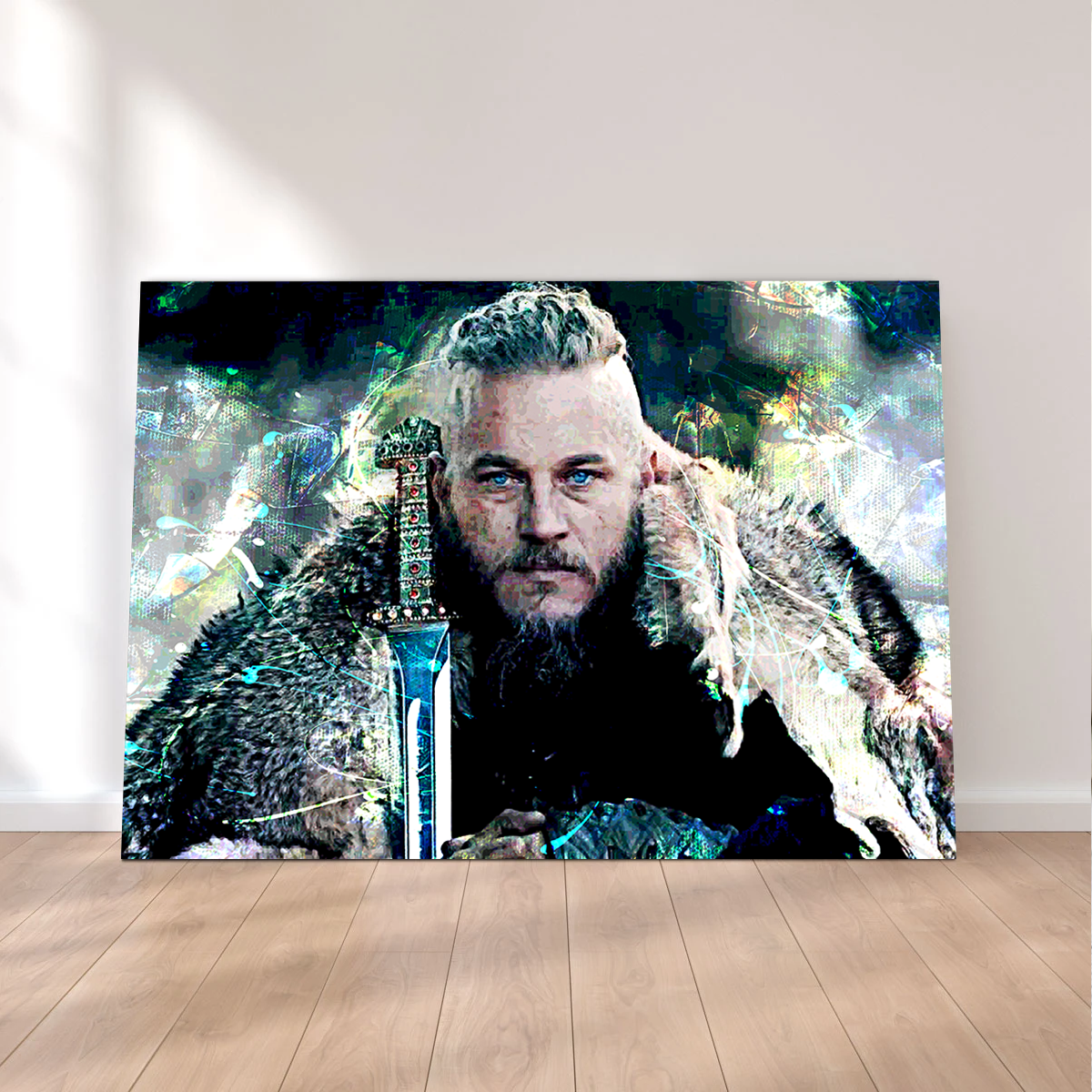 Muro D'Arte Bjorn Ironside Poster 12 x 16 Inches : : Home & Kitchen