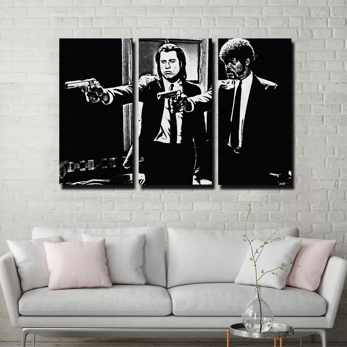 Pulp Fiction Canvas Set Legendary Wall Art