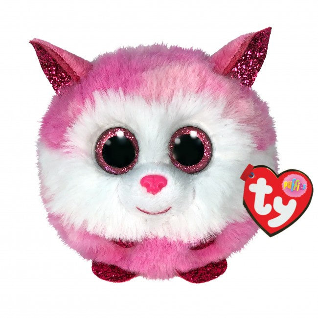 Buy TY Puffies Princess Pink Husky Online Australia — Minitopia