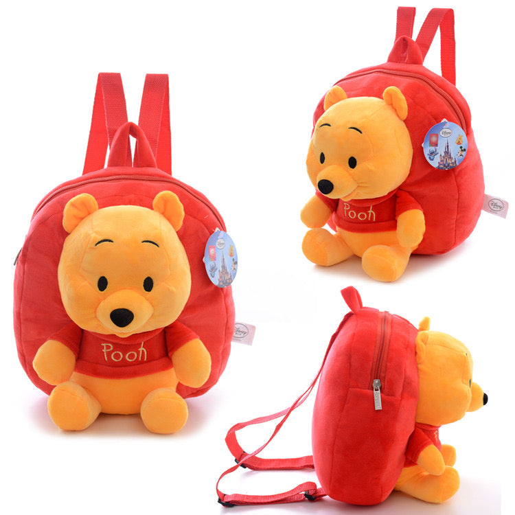 pooh plush bag