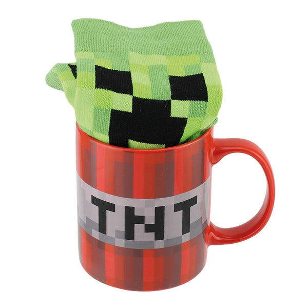Taza 3D Minecraft: Pickaxe. Merchandising