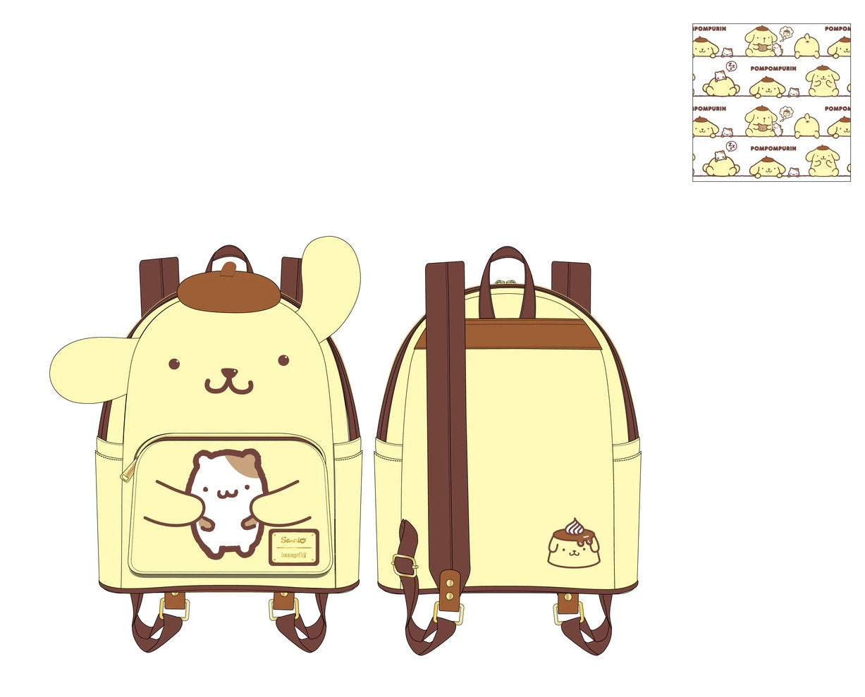 pompom purin back pack