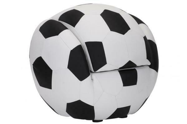 soccer ball chair and ottoman