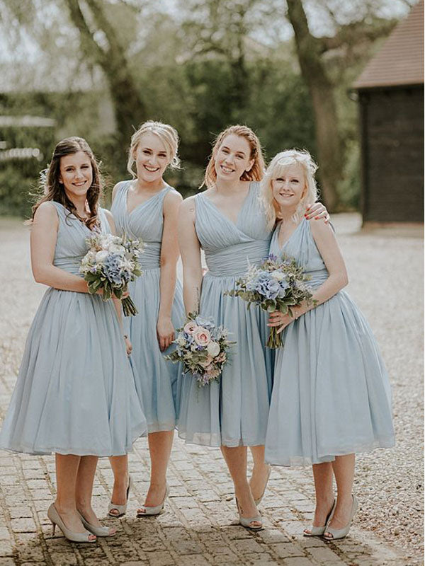 pale teal bridesmaid dresses