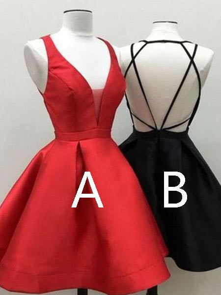 cheap red and black dresses