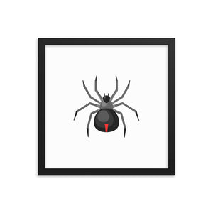 Spider Framed poster