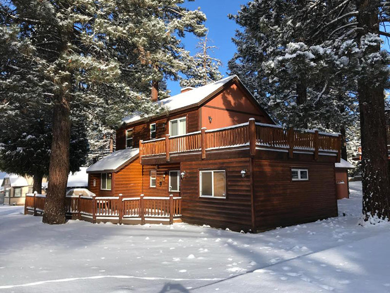 Big Bear Lake Cabin camping in California