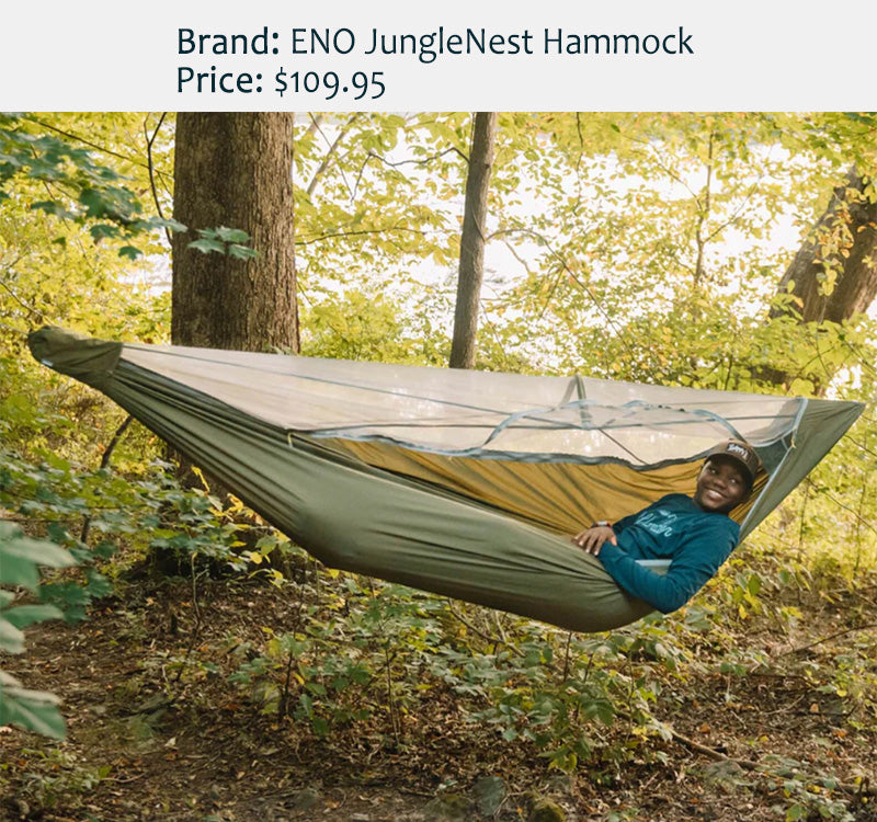 ENO JungleNest Hammock for camping