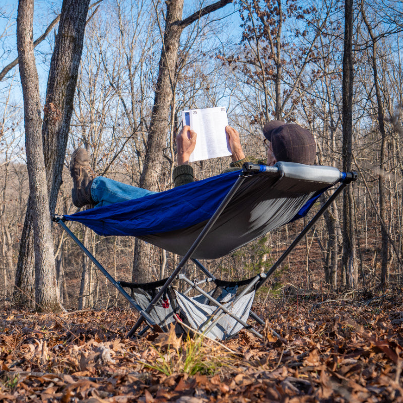 Forest fall Camping with Mock One Hammock portable