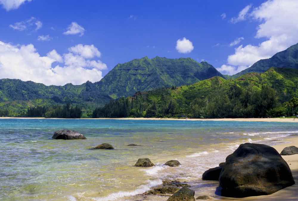 Hanalei Bay Beach