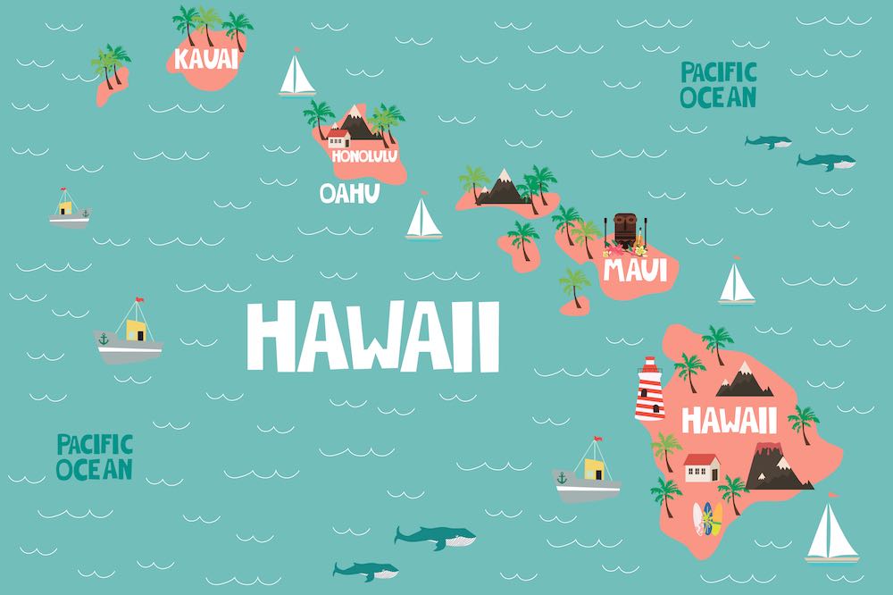 Hawaii Map