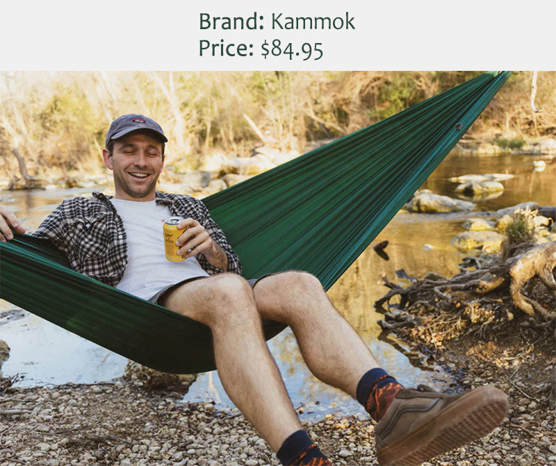 Kammok Roo Double hammock for campping and road trips