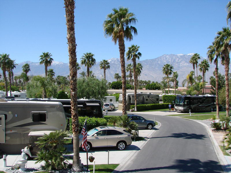 Palm Springs RV Parks campground in California