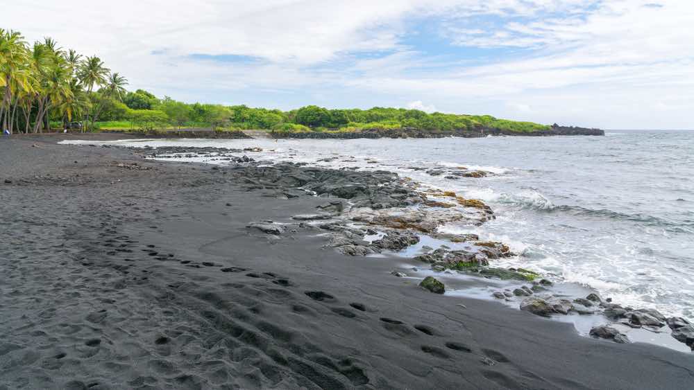 Punalu’u Black Sand Beach