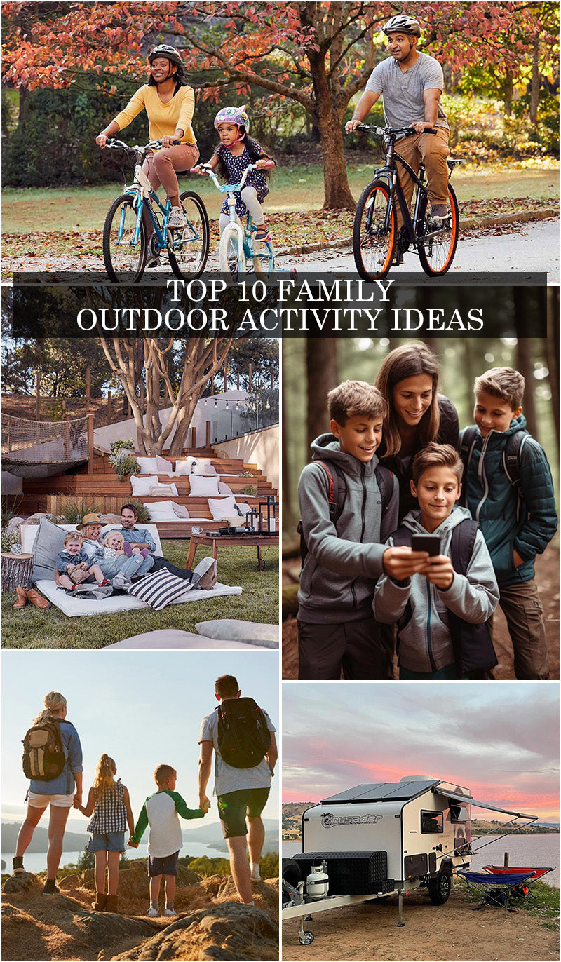 TOP 10 family outdoor activity ideas