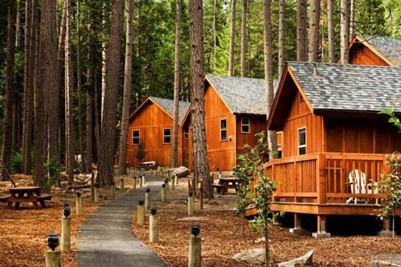 Yosemite National Park Cabin rentals camping 2024