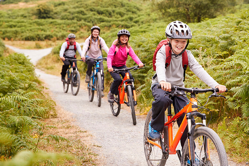 family bike riding for outdoor activity ideas