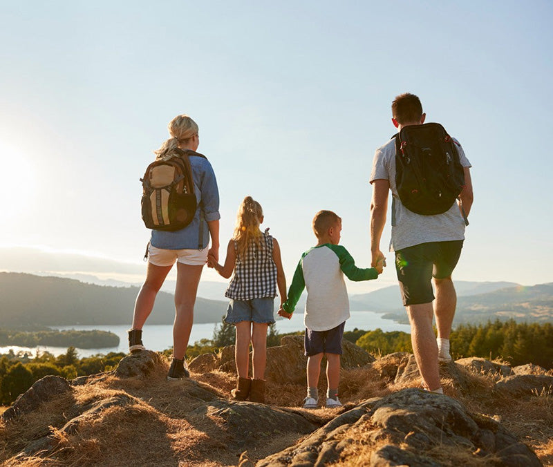 family outdoor activity ideas hiking escape