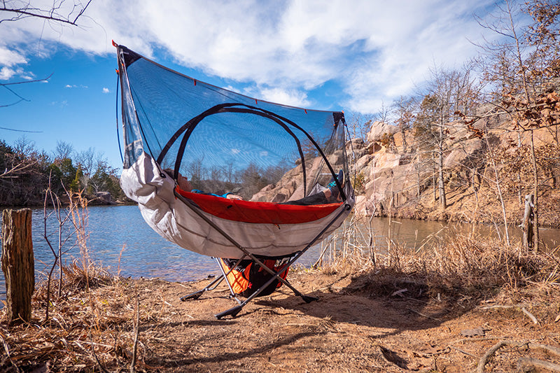 free standing hammock for camping