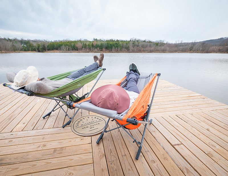 portable hammock with stand for lake camping