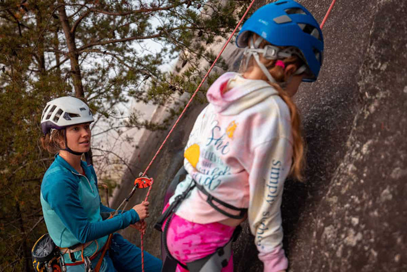 rock climbing outdoor adventures with family