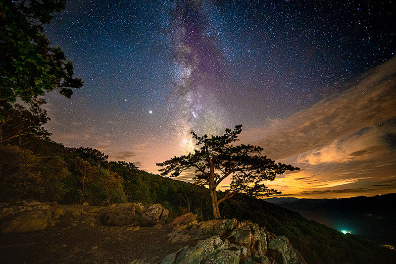 stargazing in Shenandoah National Park