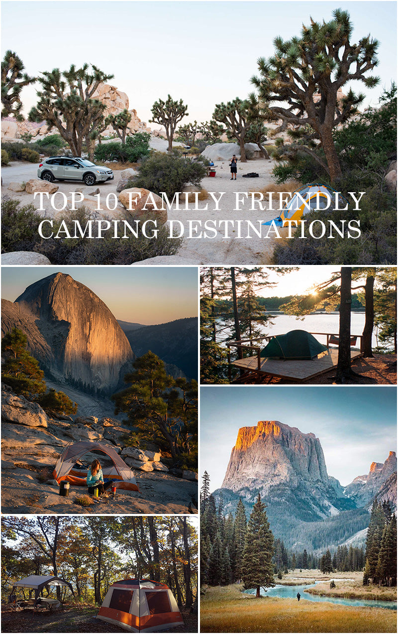 top 10 family friendly camping destinations