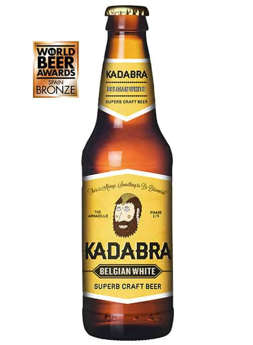 KADABRA Belgian White Beer - Cold Cool Beer