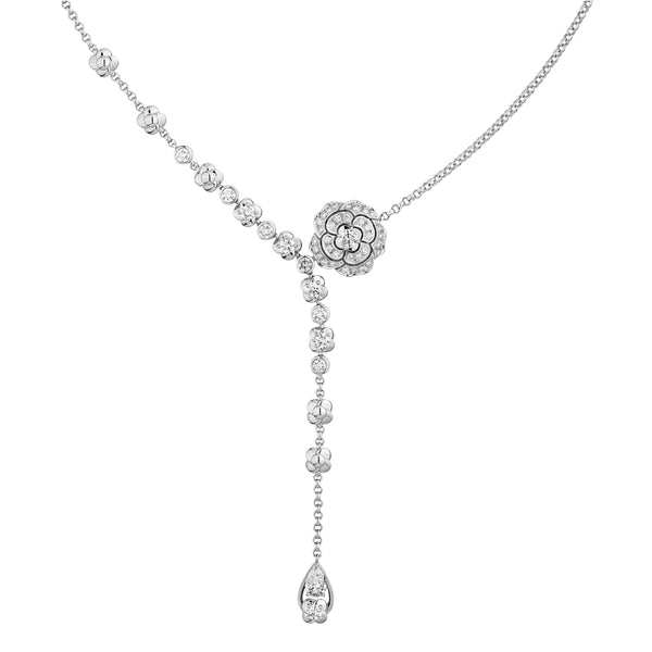 CHANEL Bouton de Camélia Necklace - J12058 – Chong Hing Jewelers