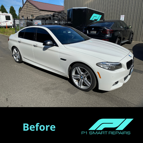 Bmw before P1 Smart Repairs Black Out
