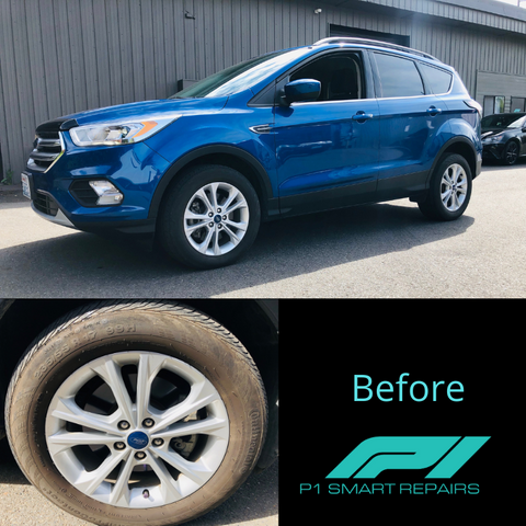 Ford Escape before P1 Smart Repairs Black Out