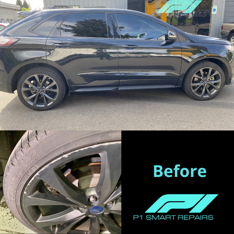 Ford before P1 Smart Repairs Black Out