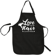 Love Is In The Hair Stylist Personalized Women Apron