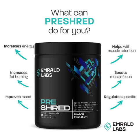 Emrald Labs Pre Shred facts